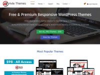 Desktop screenshot for axlethemes.com