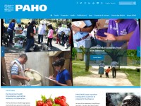 Desktop screenshot for paho.org