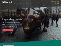 Desktop screenshot for rocketsoftware.com