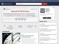 Desktop screenshot for businessdictionary.com