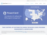 Desktop screenshot for powerclerk.com