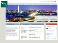 Desktop screenshot for wileyrein.com