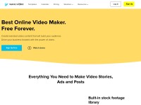 Desktop screenshot for wave.video