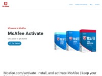 Desktop screenshot for websmcafee.com