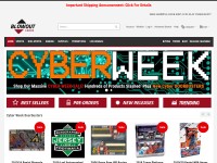 Desktop screenshot for blowoutcards.com