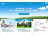 Desktop screenshot for claritin.com