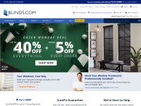 Desktop screenshot for blinds.com