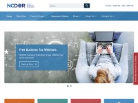 Desktop screenshot for ncdor.gov