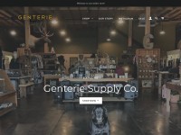 Desktop screenshot for genterie.com