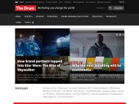 Desktop screenshot for thedrum.com
