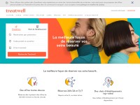 Desktop screenshot for treatwell.fr