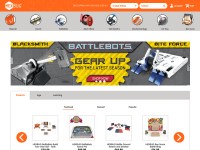 Desktop screenshot for hexbug.com