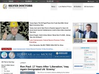 Desktop screenshot for silverdoctors.com