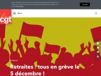 Desktop screenshot for cgt.fr