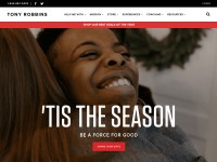 Desktop screenshot for tonyrobbins.com