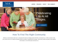 Desktop screenshot for nhccare.com