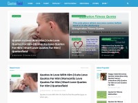 Desktop screenshot for quotesfield.com