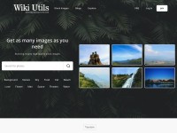 Desktop screenshot for wikiutils.com