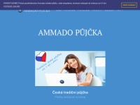 Desktop screenshot for ammadopujcky.cz