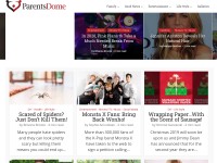 Desktop screenshot for parentsdome.com