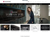 Desktop screenshot for silestoneusa.com