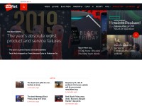 Desktop screenshot for zdnet.com