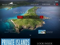 Desktop screenshot for privateislandsonline.com