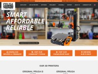 Desktop screenshot for prusa3d.com