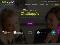 Desktop screenshot for chilliapple.co.uk