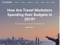 Desktop screenshot for sojern.com