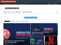 Desktop screenshot for moddedmod.com