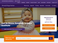 Desktop screenshot for kennedykrieger.org