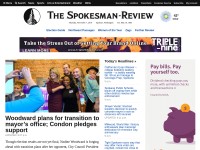 Desktop screenshot for spokesman.com