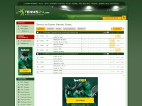 Desktop screenshot for tennis24.com