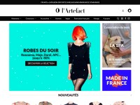 Desktop screenshot for lartefact.fr