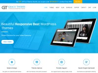 Desktop screenshot for gracethemes.com