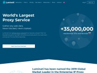 Desktop screenshot for luminatinet.com