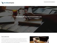 Desktop screenshot for actualitesentreprise.fr