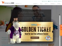 Desktop screenshot for advancedmd.com