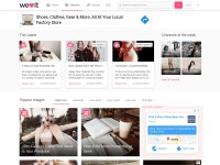 Desktop screenshot for weheartit.com