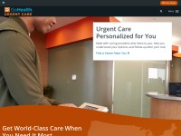 Desktop screenshot for gohealthuc.com