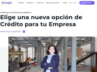 Desktop screenshot for konfio.mx