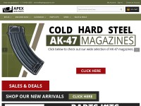 Desktop screenshot for apexgunparts.com