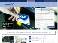 Desktop screenshot for ridetherapid.org