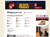 Desktop screenshot for horoskopy.cz