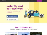 Desktop screenshot for getaround.com