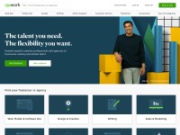 Desktop screenshot for upwork.com