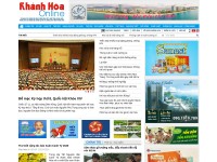 Desktop screenshot for baokhanhhoa.vn