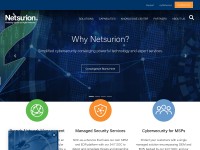 Desktop screenshot for netsurion.com