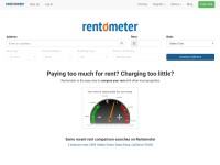 Desktop screenshot for rentometer.com